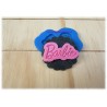 Barbie Logo Silicone Mould (Cursive)