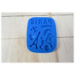 Paris Theme Silicone Mould