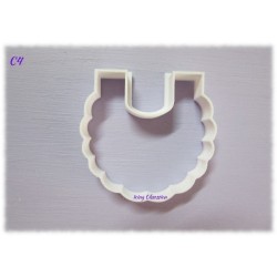 Bib Cookie Cutter