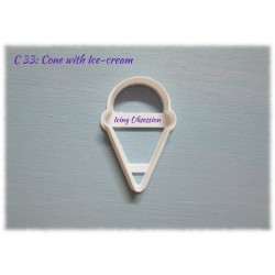 Ice - Cream Cone Cookie Cutter