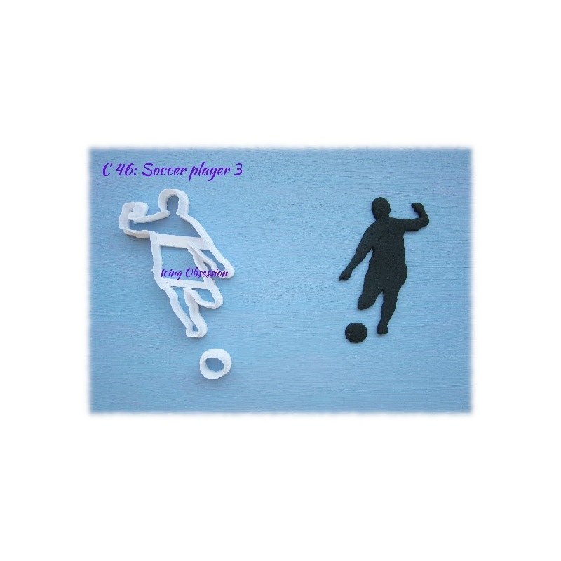 Soccer Player Cookie Cutter (3)