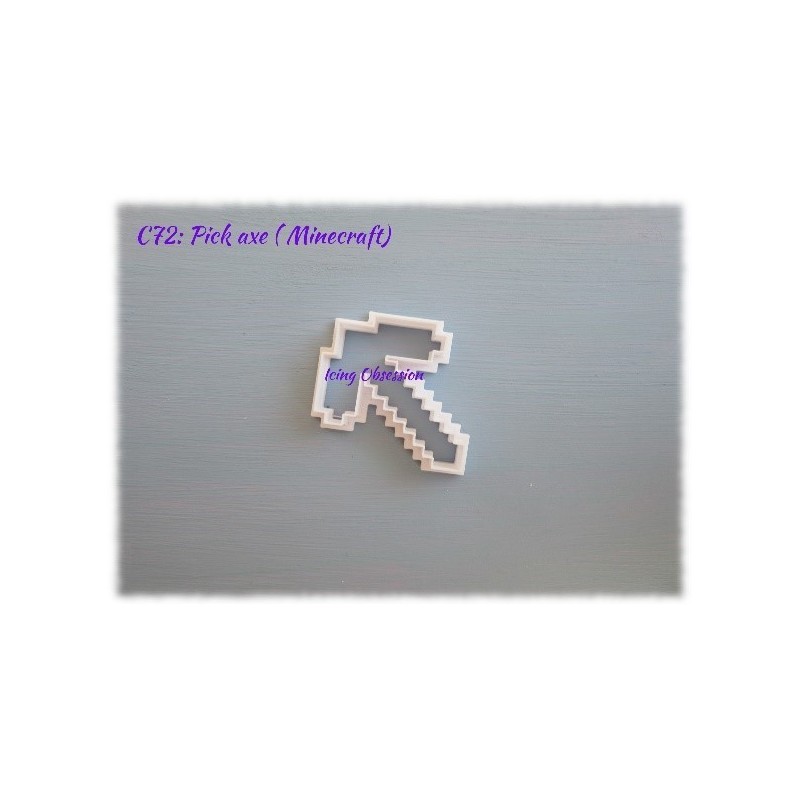 Pick Axe Cookie Cutter (Minecraft Theme)