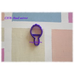 Hand Mirror Cookie Cutter