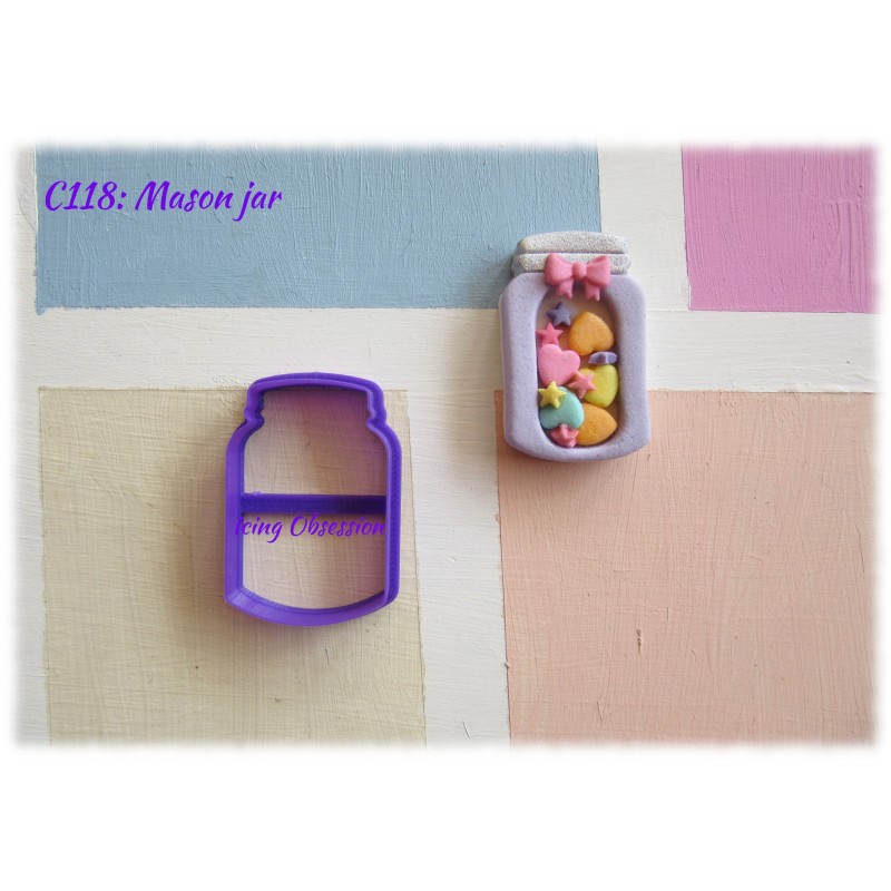 Mason Jar Cookie Cutter