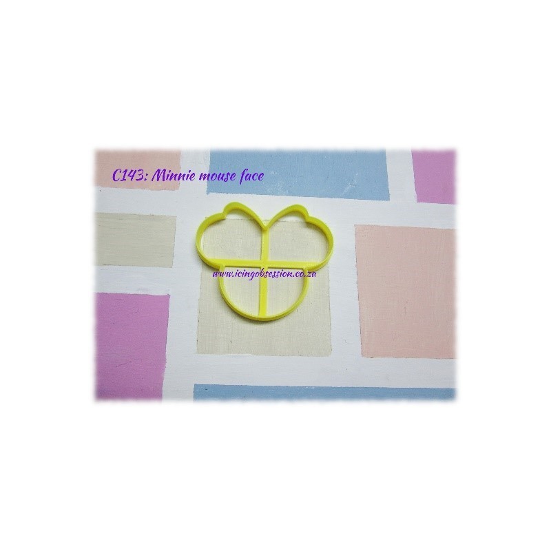 Minnie Mouse Face Cookie Cutter