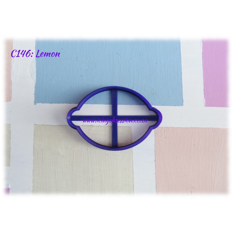 Lemon Cookie Cutter (Plain)