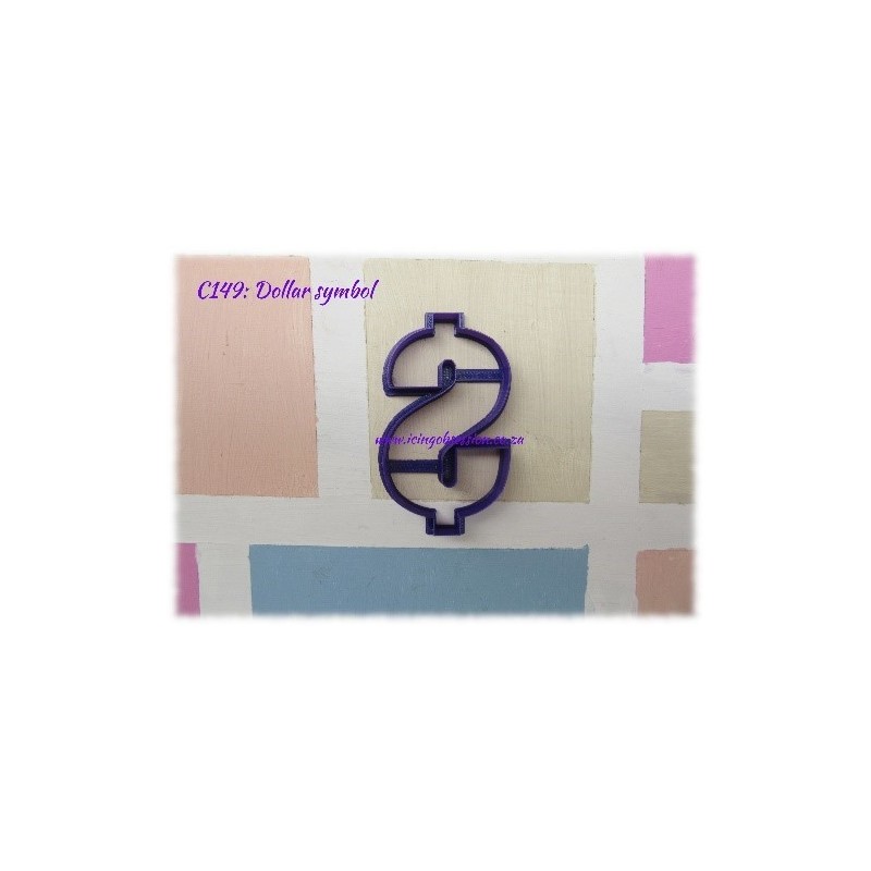 Dollar Symbol Cookie Cutter