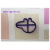 Peppa Pig Face Cookie Cutter
