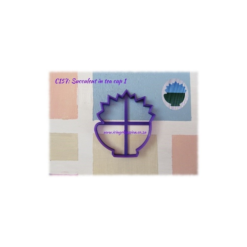 Succulent Cookie Cutter (1-Teacup)