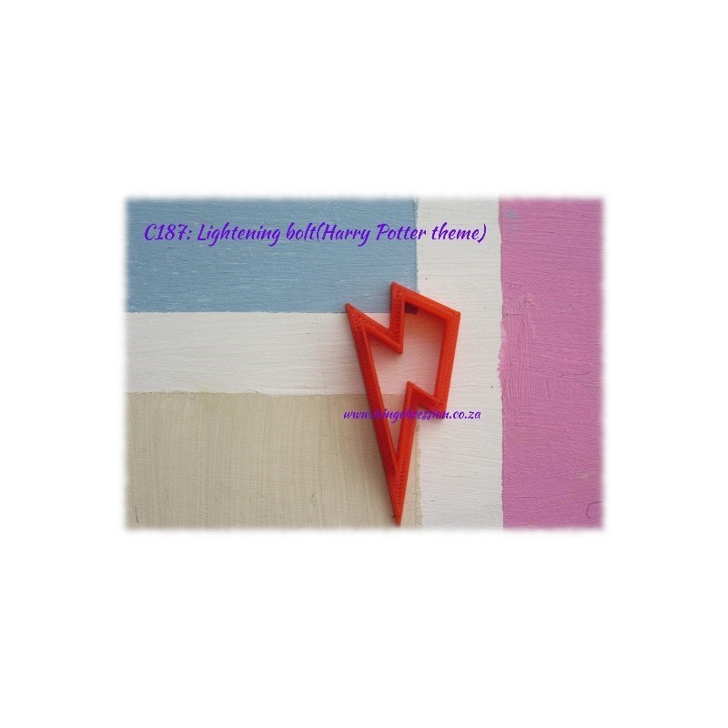 Lightening Bolt Cookie Cutter