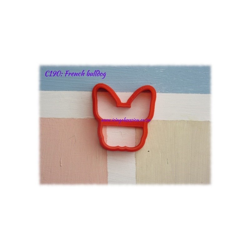 French Bulldog Cookie Cutter (Face)