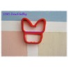 French Bulldog Cookie Cutter (Face)