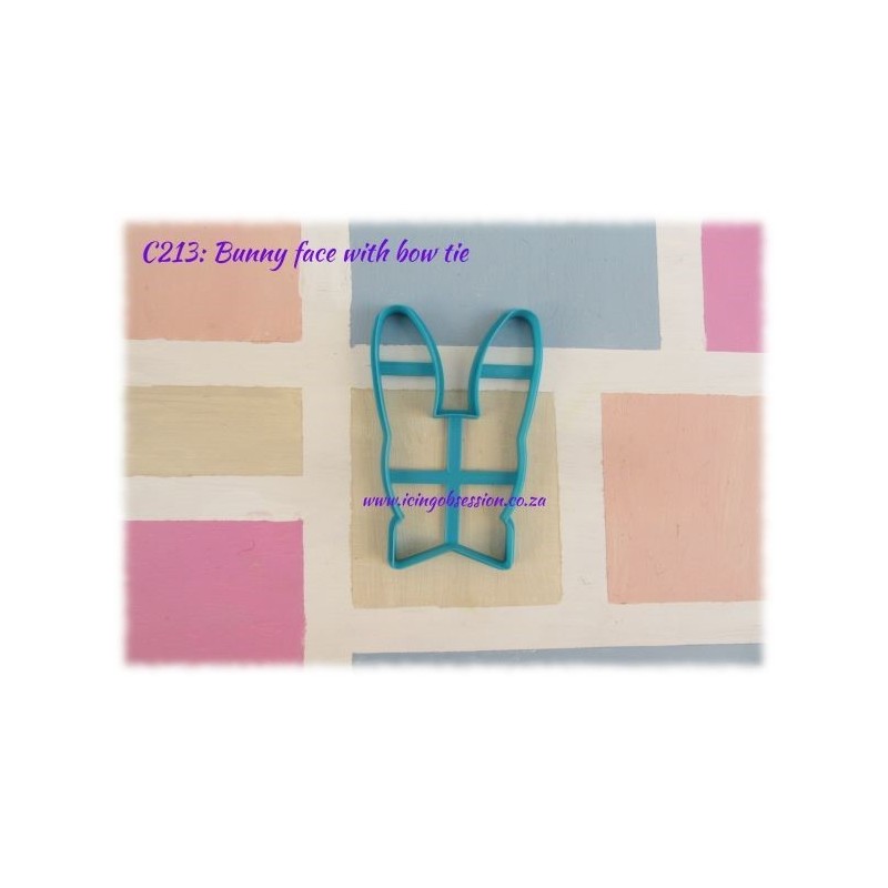 Bunny Rabbit Cookie Cutter (With Bow Tie)