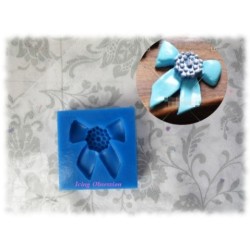 Bow Brooch Silicone Mould