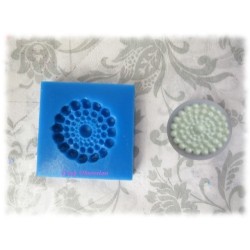 Brooch Silicone Mould (Round)