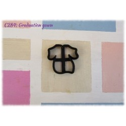 Graduation Gown Cookie Cutter