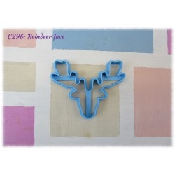 Reindeer Cookie Cutter (Face)