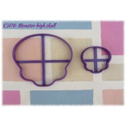 Skull Cookie Cutter (Monster High Theme)