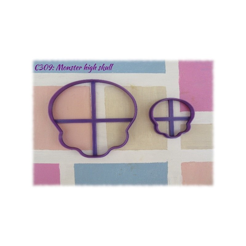 Skull Cookie Cutter (Monster High Theme)