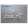 Reindeer Cookie Cutter (Looking Back)