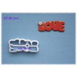 Love Cookie Cutter (Phrase)