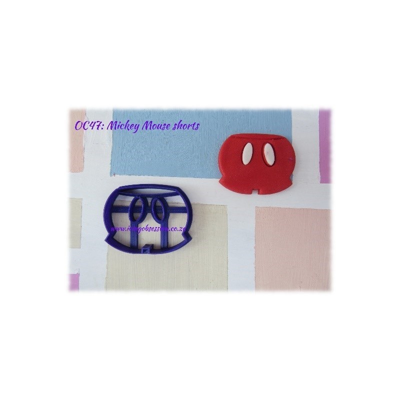 Mickey Mouse Shorts Cookie Cutter