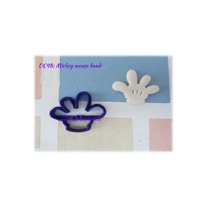 Mickey Mouse Hand Cookie Cutter