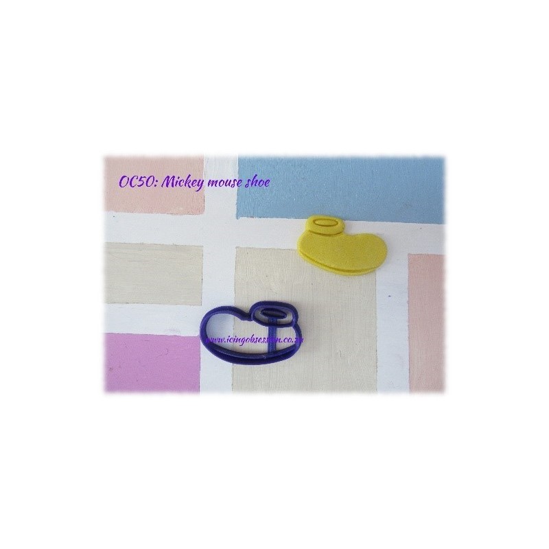Mickey Mouse Shoe Cookie Cutter