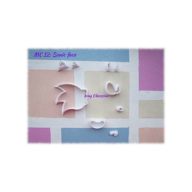 Sonic The Hedgehog Multi-Cutter Set (Face)