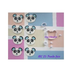 Panda Bear Multi-Cutter Set (Face)