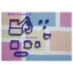 Excavator Multi-Cutter Set (B)