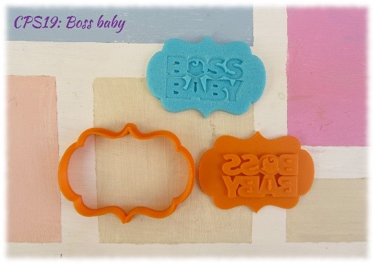 Boss Baby Cutter & Press Set