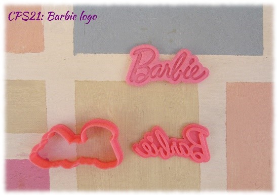 Barbie Logo Cutter & Press Set
