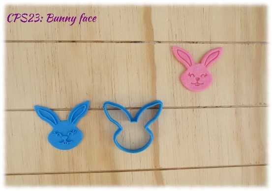 Bunny Rabbit Face Cutter & Press Set
