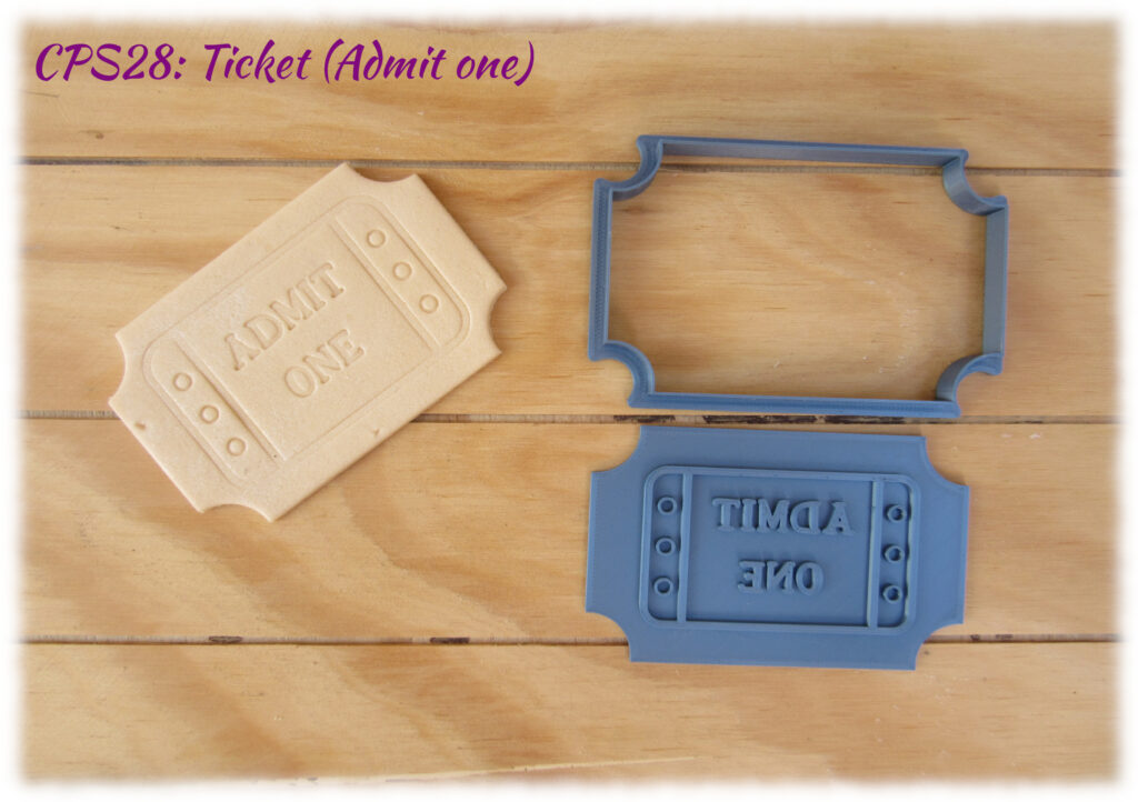 Ticket Cutter & Press Set (Admit One)