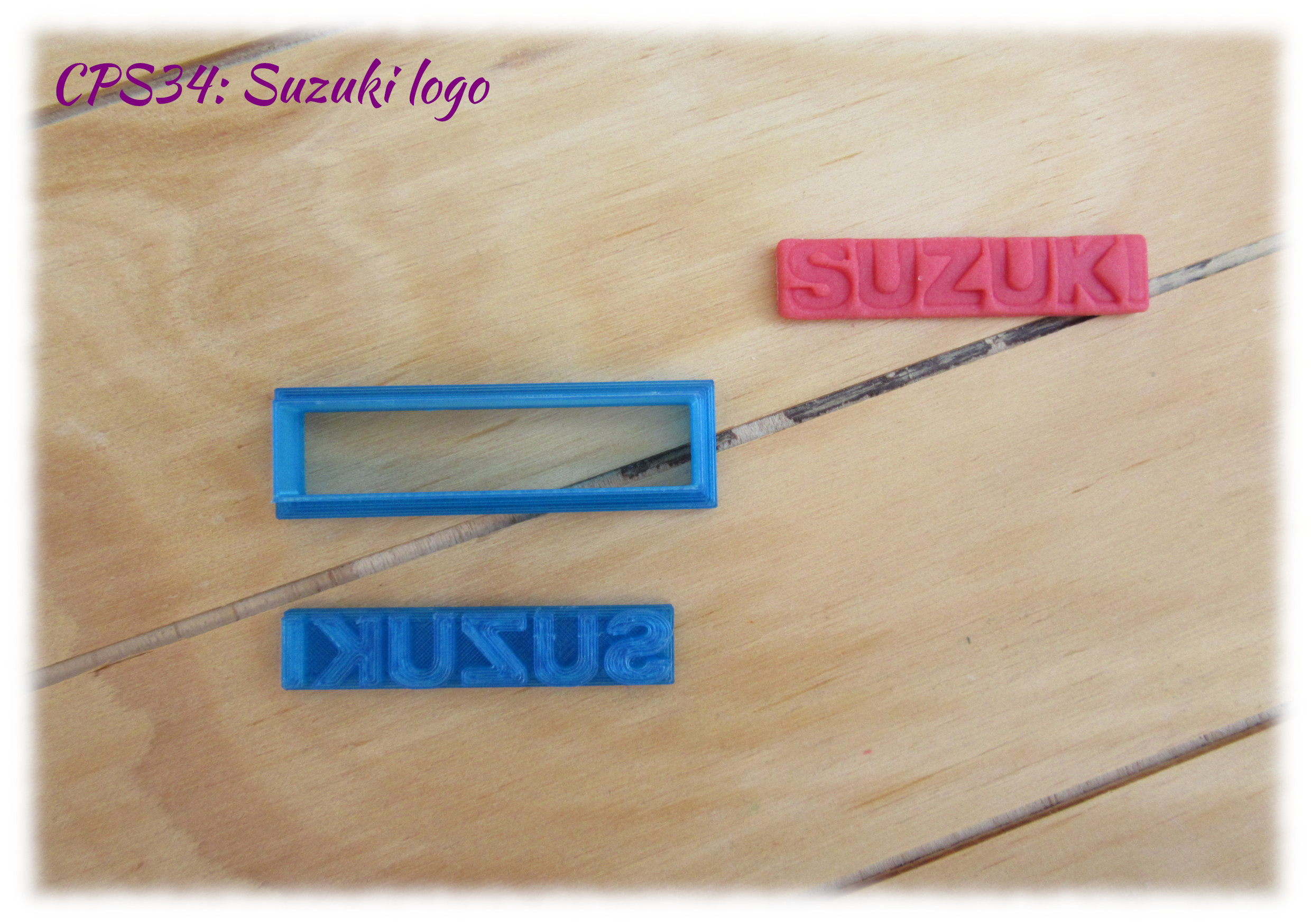 Suzuki Logo Cutter & Press Set