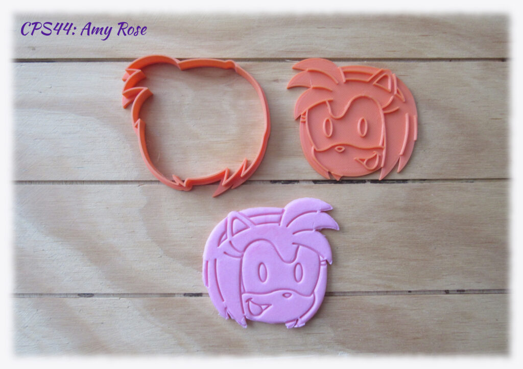 Amy Rose (Sonic the Hedgehog) Cutter & Press Set