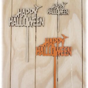 Happy Halloween Cake Topper
