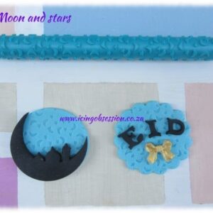 Moon & Stars Textured Rolling Pin