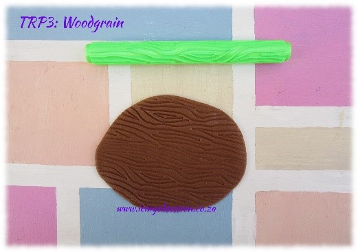 Woodgrain Texture Rolling Pin