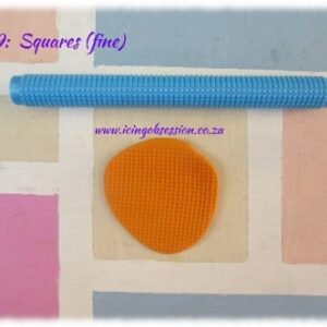 Fine Squares Texture Rolling Pin
